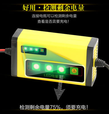 5 Lader van de de Autobatterij van stadiummarine lead acid battery chargers 6V 12V de Automatische