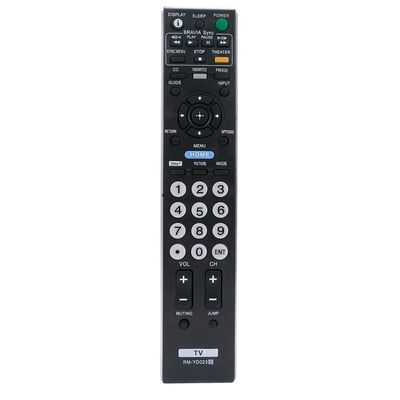 Universele afstandsbediening rm-L1275 geschikt voor slimme LEIDENE van SONY TV met de Afstandsbedieningpasvorm van Netflix ButtonsReplaced rm-YD023