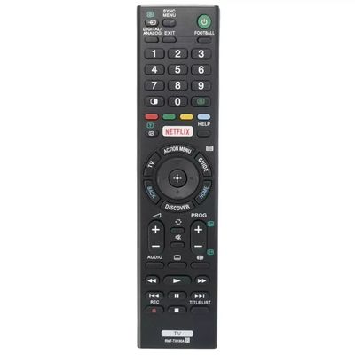 Sony Universal Smart-de Verre Vervanging rmt-TX100A van TV met Netflix-Functie